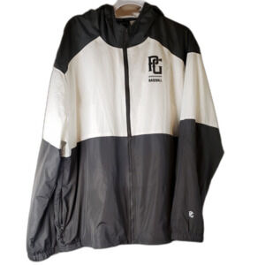 Holloway Perfect Game PG Jacket Men's Sz 3X Carbon White Colorblock  Windbreaker